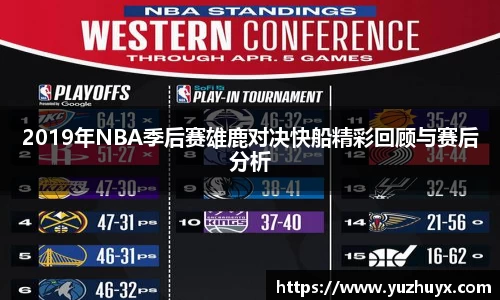 2019年NBA季后赛雄鹿对决快船精彩回顾与赛后分析